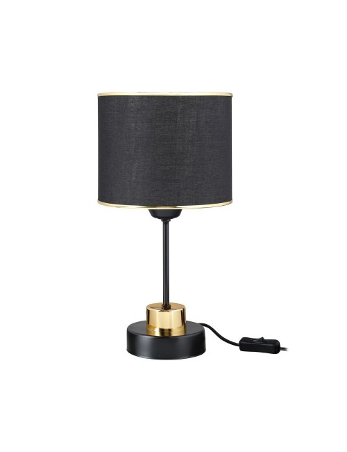 Lampada da Tavolo Metallo e Paralume Nero Arden Prezzo