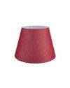 Lampada da tavolo base bianca e paralume colore rosso LAGUNAH372865