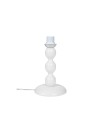 Lampada da tavolo base bianca e paralume colore rosso LAGUNAH272865
