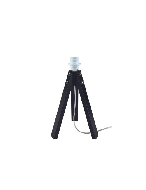Lampada da Tavolo Treppiede Legno Nero Deco MDL3042  Prezzo