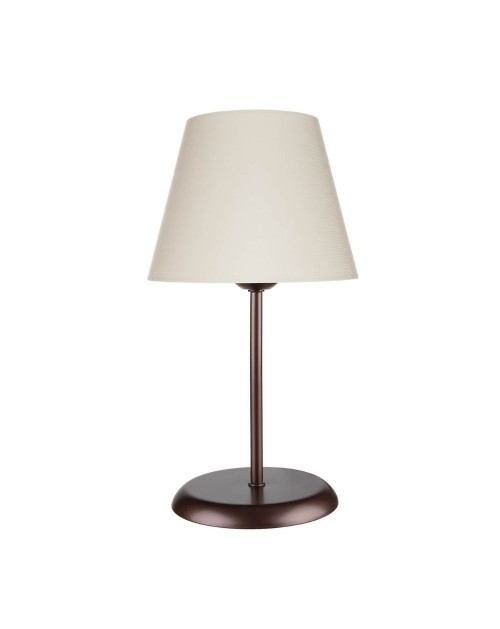 Lampada da tavolo in metallo e paralume  Elva ASZ1050
