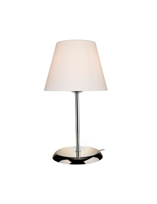 Lampada da Tavolo in Metallo e Paralume Tessuto Elva Prezzo
