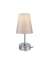 Lampada da tavolo cromo beige Estelya ASZ1068