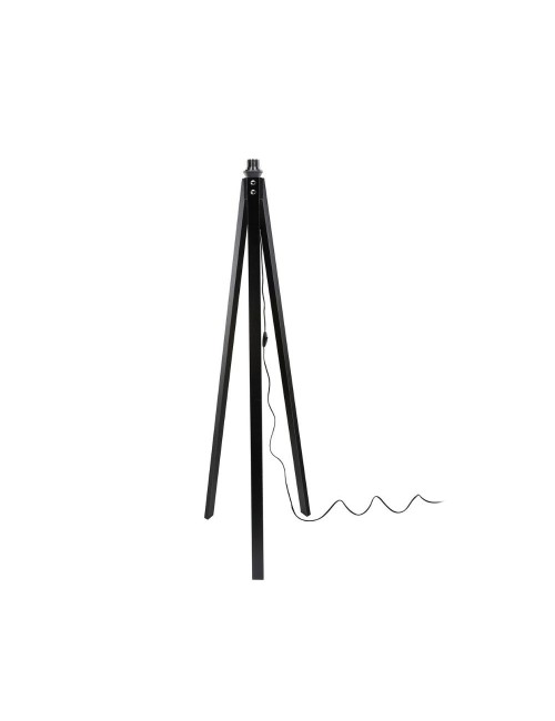 Lampada da Terra Treppiede Legno Nero Deco MDL3010 Prezzo