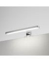 Lampada LED per bagno Kyra 300 mm colore cromato