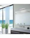 Lampada LED per bagno Kyra 300 mm colore cromato