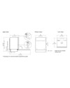 Lavastoviglie incasso a scomparsa totale Bertazzoni DW60S2IEPDV 12 coperti classe E