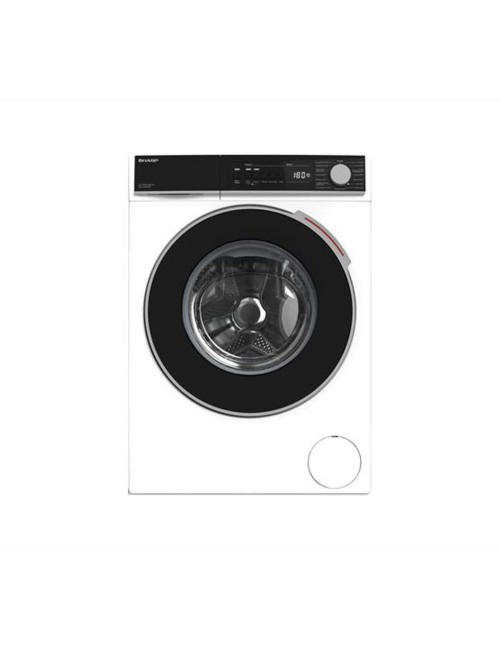 Lavatrice 8 Kg Sharp ES-NFB814DW1NA classe A centrifuga inverter colore bianco