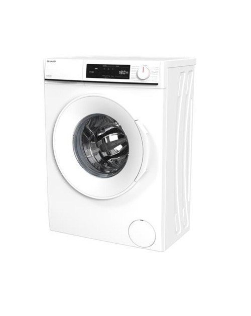 Lavatrice slim Sharp ESNFA4101WD 4kg centrifuga 1000 giri bianca classe D