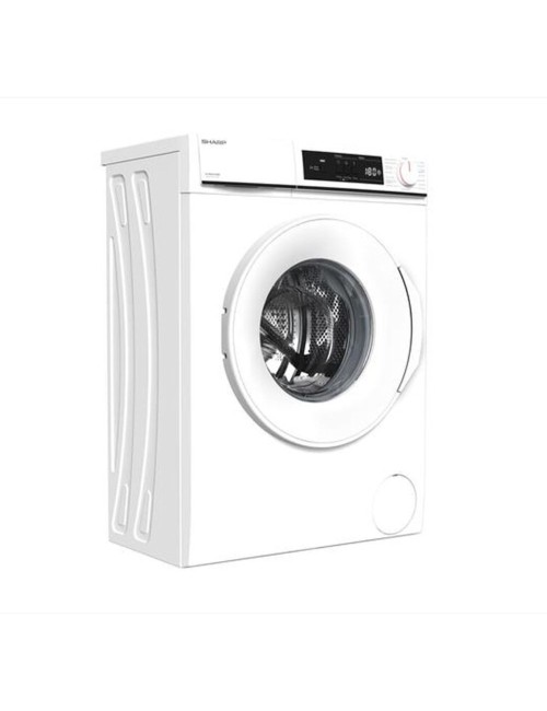 Lavatrice slim Sharp ESNFA4101WD 4kg centrifuga 1000 giri bianca classe D
