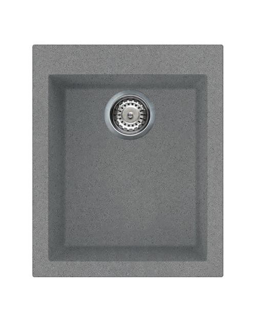 Lavello incasso monovasca 41x50 Smeg VZ40TT fragranite titanio