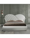 Letto con contenitore Marubi colore bianco