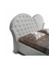 Letto con contenitore Marubi colore bianco
