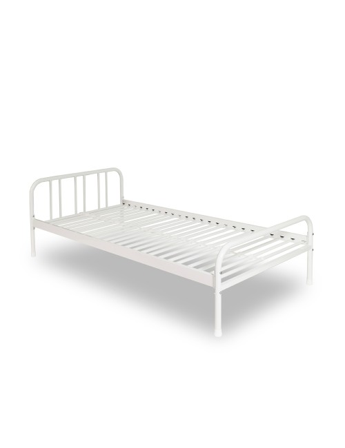 Letto Singolo in Metallo Genoa Colore Bianco Prezzo