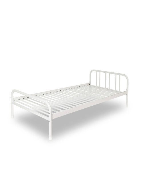 Letto Singolo in Metallo Genoa Colore Bianco Prezzo