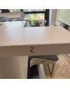Libreria bassa con tre ripiani rkt330 colore rovere