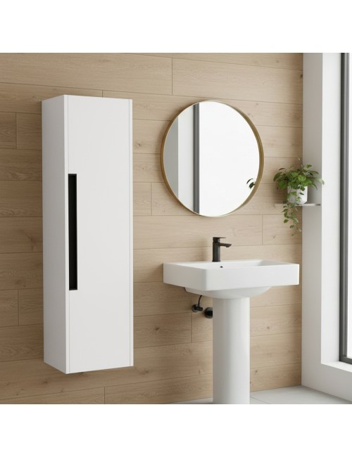 Colonna bagno sospesa Modular colore bianco 35x30x120H