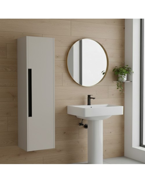 Colonna bagno sospesa Modular colore cashmere 35x30x120H