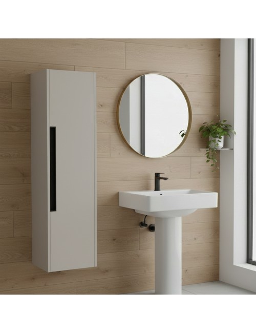 Colonna bagno sospesa Modular colore cashmere 35x30x120H
