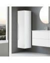 Colonna bagno sospesa Soho colore bianco opaco effetto cannettato 35x30x120H