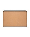 Madia Cento01B con 3 ante e 1 cassetto colore antracite con laterali in rovere artisan 125 cm