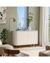 Madia Marini 2 ante cashmere 130x43x85 cm con apertura push pull