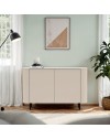 Madia Marini 2 ante cashmere 130x43x85 cm con apertura push pull