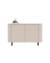 Madia Marini 2 ante cashmere 130x43x85 cm con apertura push pull