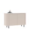 Madia Marini 2 ante cashmere 130x43x85 cm con apertura push pull