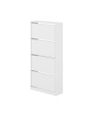 Scarpiera 4 ante a ribalta SHC540BI colore bianco