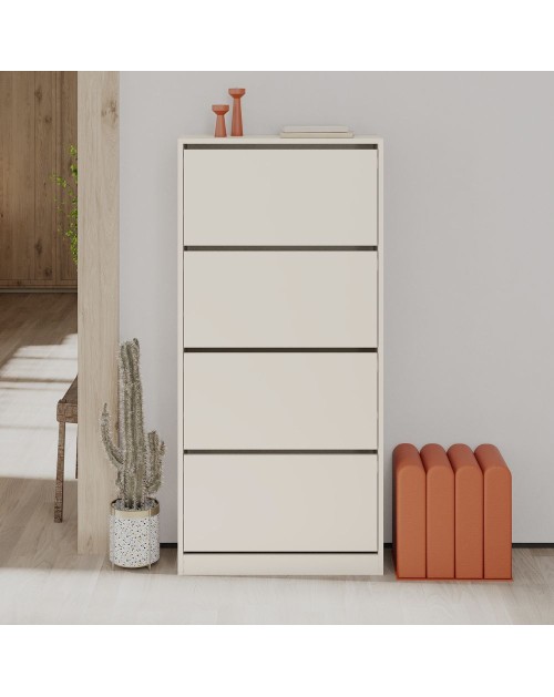 Scarpiera 4 ante a ribalta SHC540SAND colore cashmere
