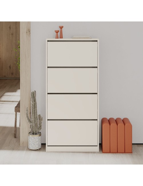 Scarpiera 4 ante a ribalta SHC540SAND colore cashmere