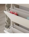 Scarpiera 4 ante a ribalta SHC540SAND colore cashmere