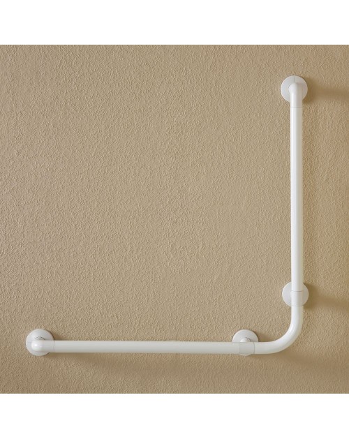 Corrimano angolare di sicurezza per bagno 78x78 KV1501 bianco