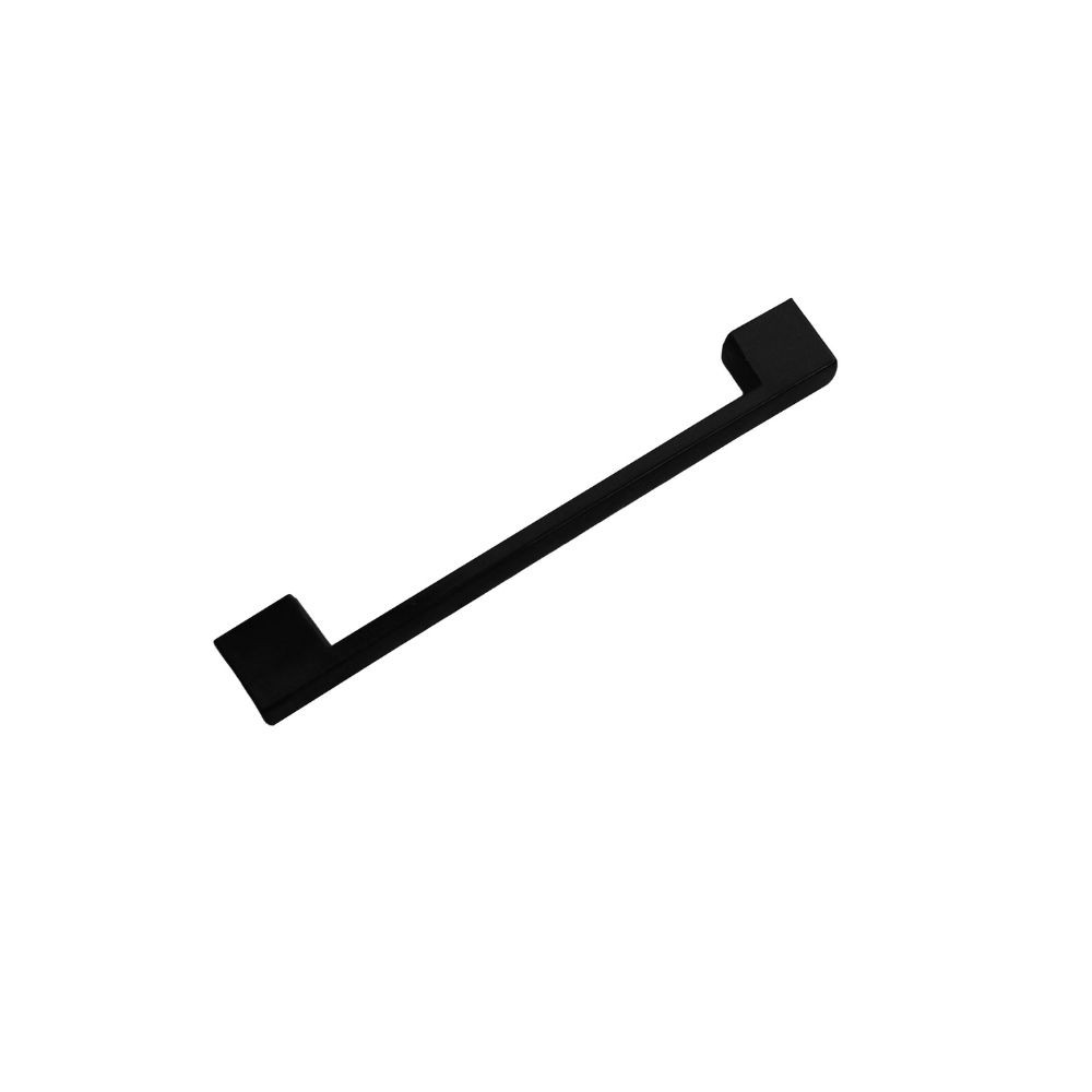 Maniglia per mobili in plastica nera BRIDGE128BLACK