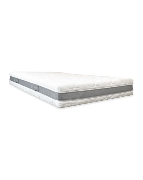 Materasso una piazza e mezza memory foam 120x190xH23 sfoderabile Supermemory25