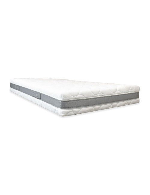 Materasso una piazza e mezza memory foam 120x190xH23 sfoderabile Supermemory25