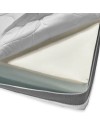 Materasso una piazza e mezza memory foam 120x190xH23 sfoderabile Supermemory25