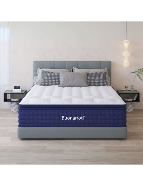 Materasso Matrimoniale molle insacchettate Atria 160x190x33H - Comfort estremo e supporto ergonomico