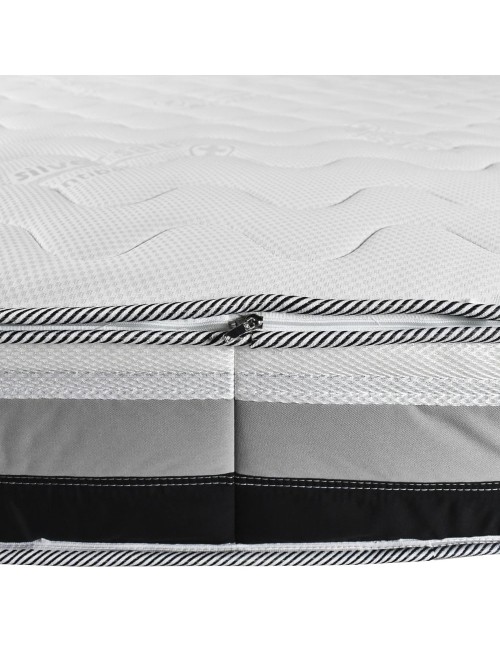 Materasso matrimoniale sfoderabile a molle Poli 160x200x25H