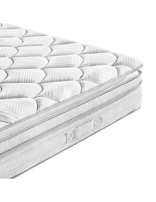 Materasso Matrimoniale Lyle 160x190x27 cm – Memory Foam, Molle Insacchettate 7 Zone e Comfort Ergonomico