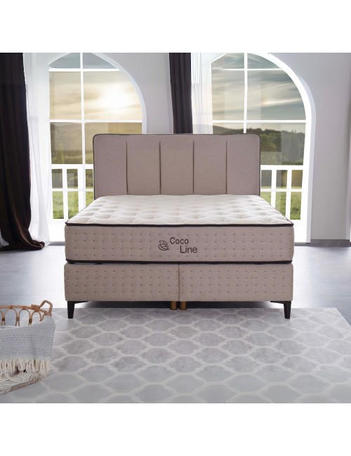 Materasso Matrimoniale Multistrato con Fibra Naturale 160x190x28H