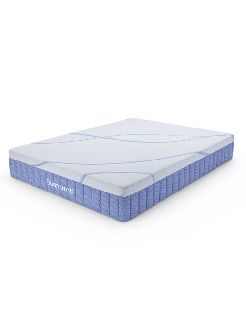 Materasso matrimoniale Pergamo a molle 5 zone con rivestimento Antiscivolo 160x190x30H