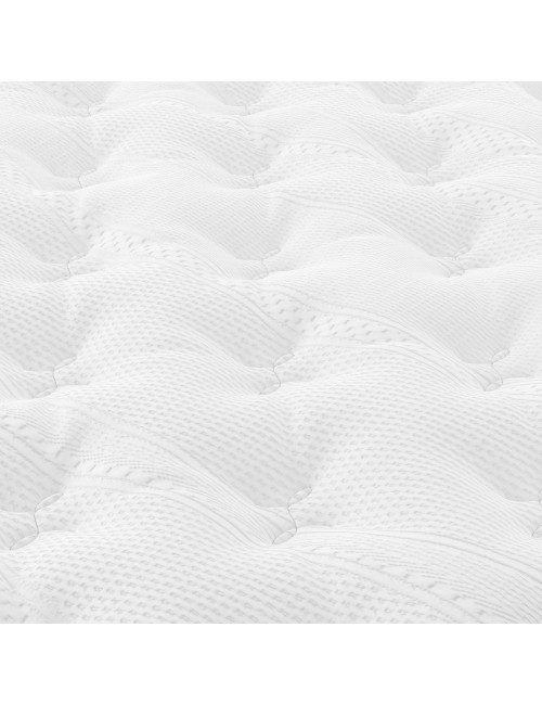 Materasso matrimoniale Pici con molle insacchettate e tessuto a maglia 160x190x21H