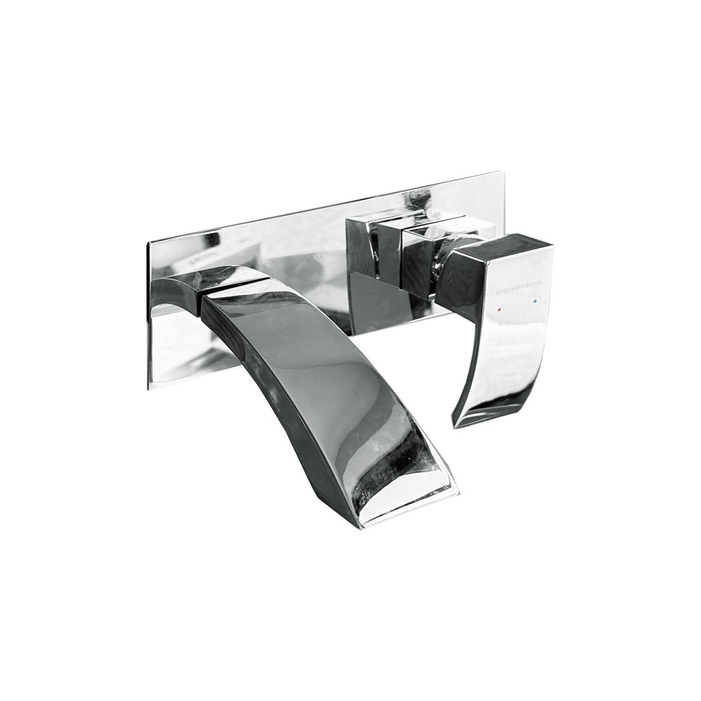 Miscelatore vasca Riga Cascata in finitura cromo