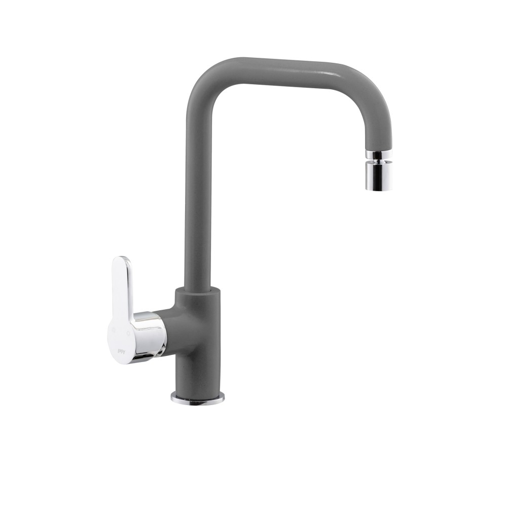 Miscelatore da cucina granito croma mat Lento