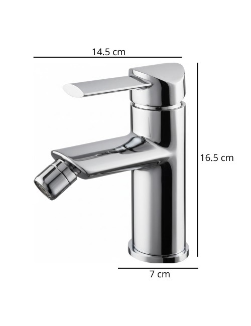 Miscelatore bidet cromo Lubecca