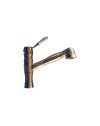 Miscelatore Cordoba colore ottone antico e ceramica