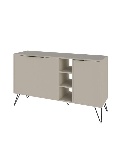 Madia 3 ante Clara 142x35,5x83h colore cashmere