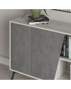 Madia 4 ante Fiona 180x35,6x82H colore rovere e antracite